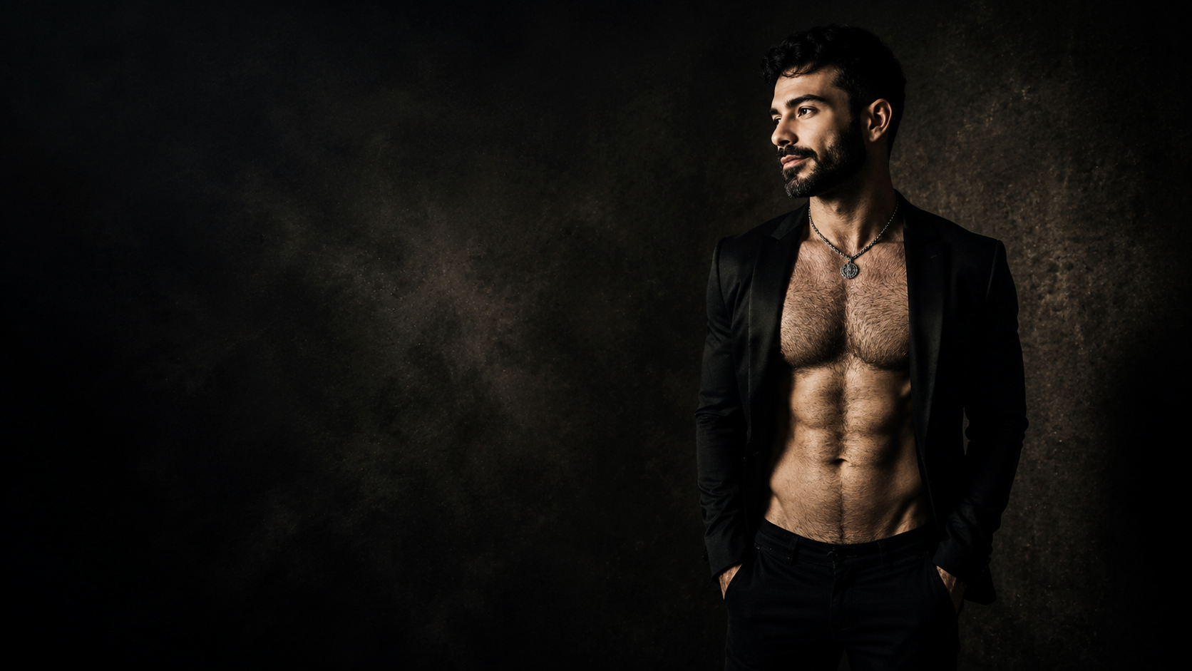 Erediel Molina, cantautor español, retrato nocturno